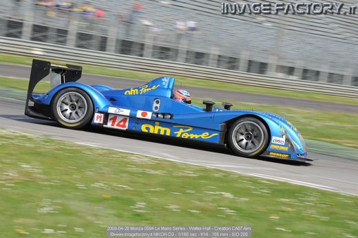 2008-04-26 Monza 0584 Le Mans Series - Walter-Hall - Creation CA07 Aim